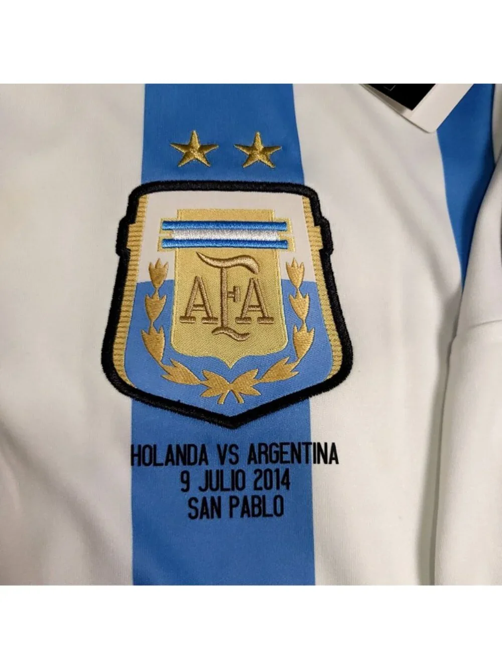 Messi Argentina 2014 WORLD CUP Soccer Jersey BNWT L SKU# G74569